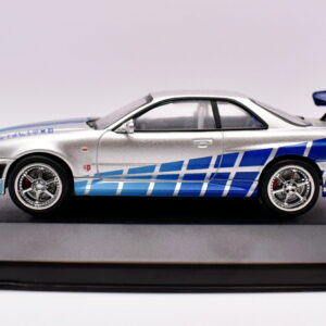 Modellino auto scala 1:43 nissan skyline greenlight diecast modellismo fast and furious
