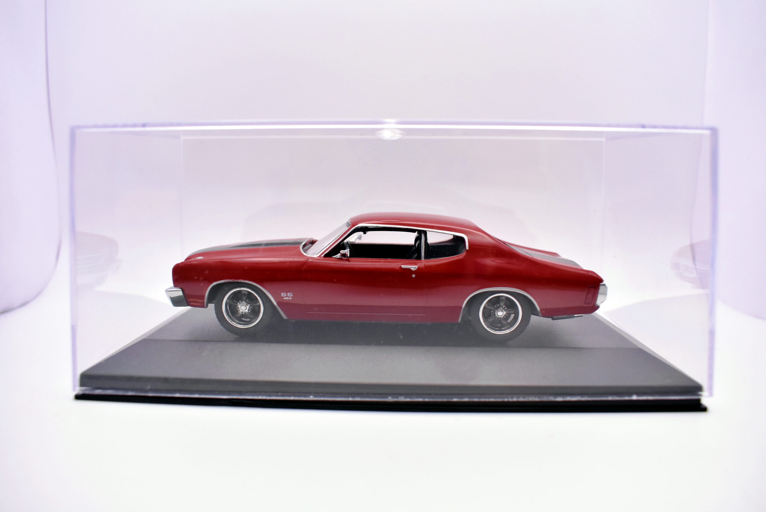 Modellino auto scala 1:43 chevrolet chevelle greenlight diecast modellismo statico - immagine 2
