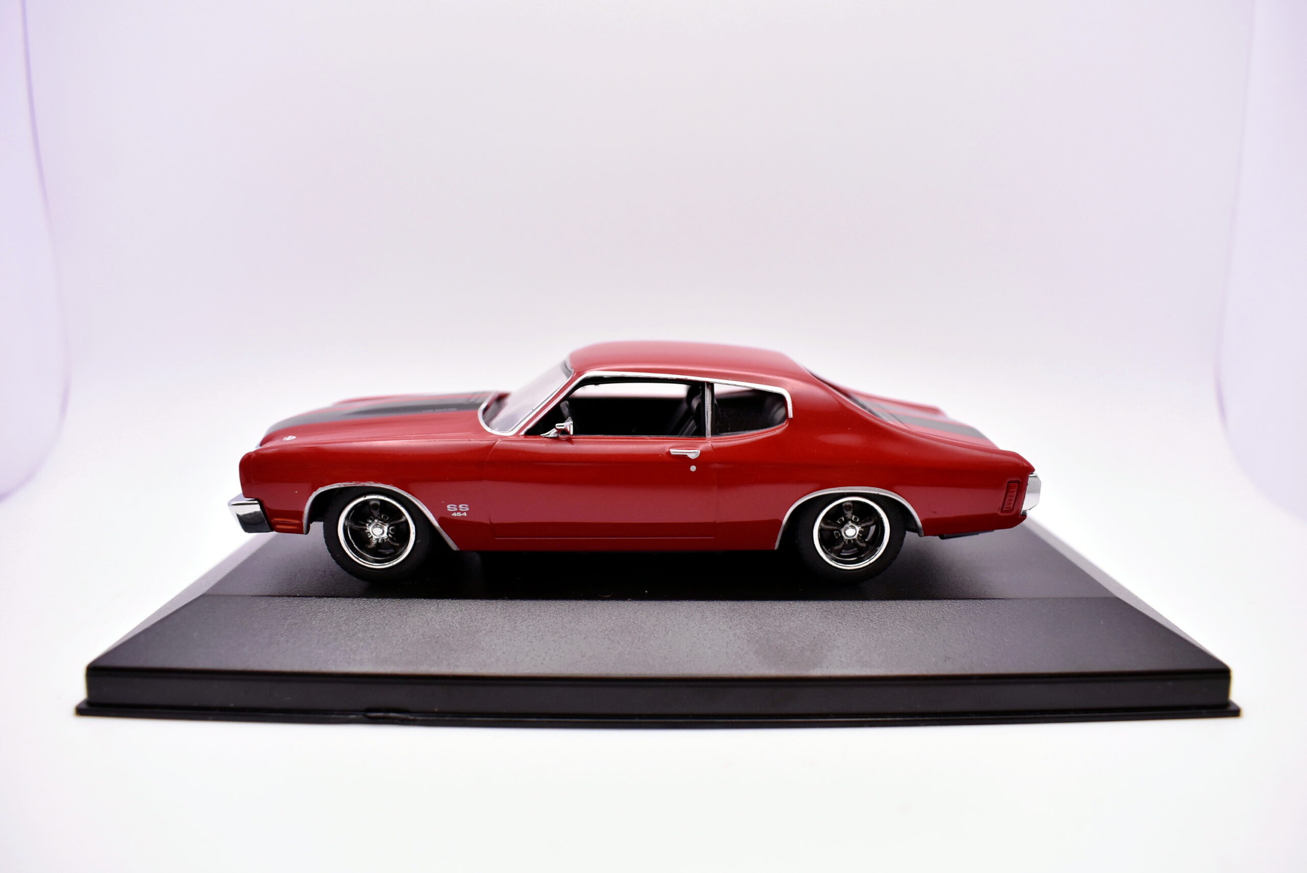 Modellino auto scala 1:43 chevrolet chevelle greenlight diecast modellismo statico - immagine 4