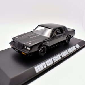 Modellino auto scala 1:43 dom's buick grand national greenlight fast and furious diecast modellismo statico