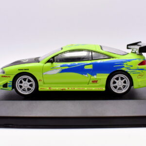 Modellino auto scala 1:43 mitsubishi eclipse movie Fast and Furious modellismo ,