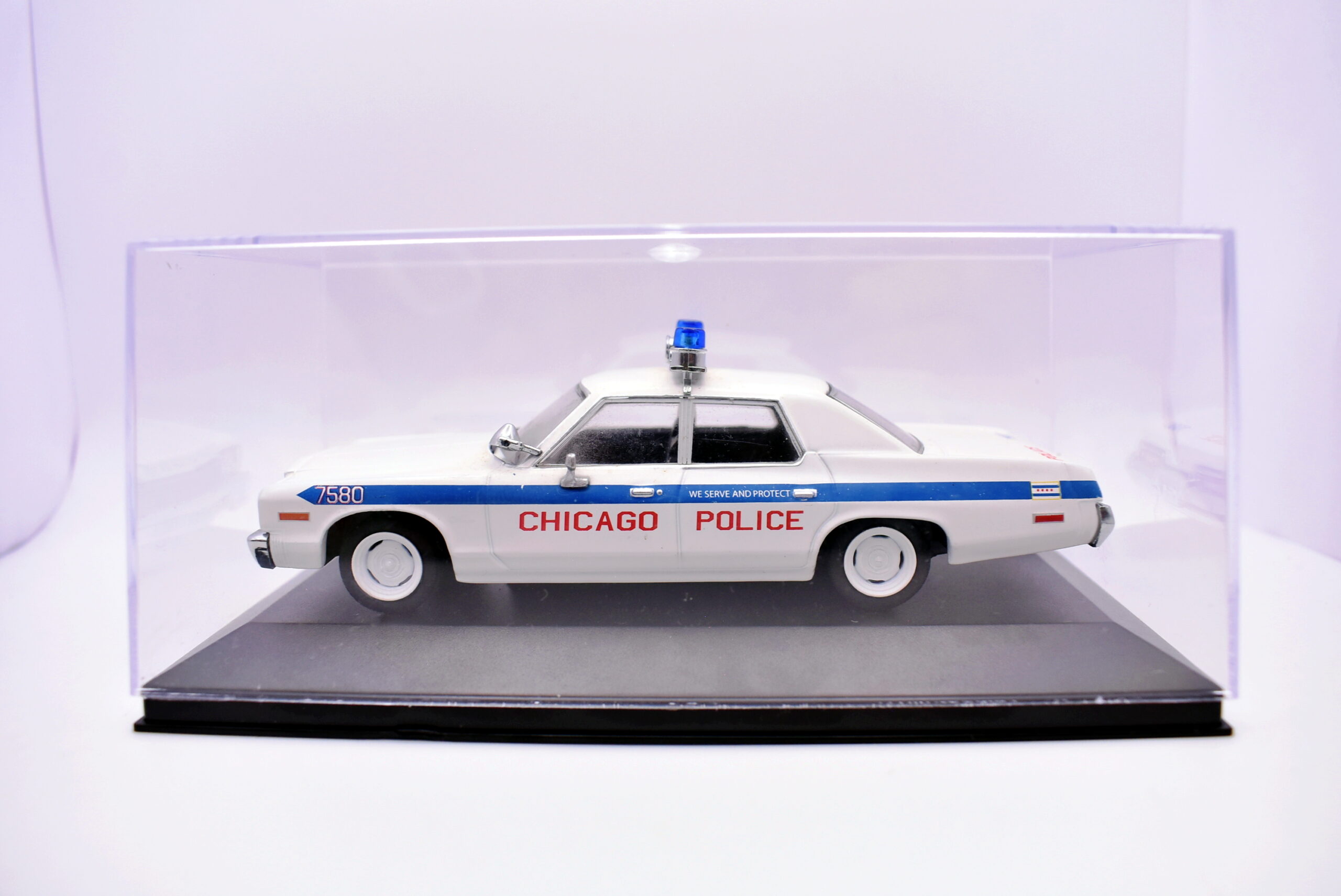Modellino auto scala 1:43 dodge monaco greenlight diecast modellismo statico - immagine 2