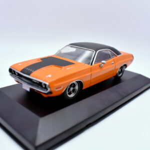 Modellino auto scala 1:43 dodge challenger E/T fast furious diecast modellismo