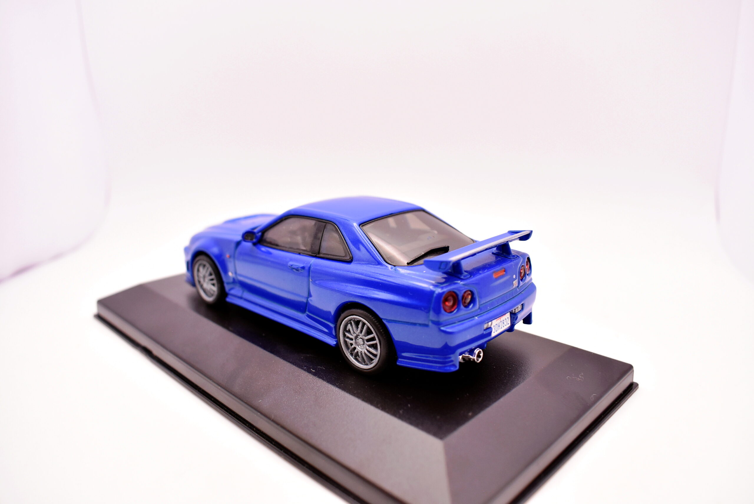 Modellino auto scala 1:43 nissan skyline Fast and Furious diecast modellismo statico - immagine 3