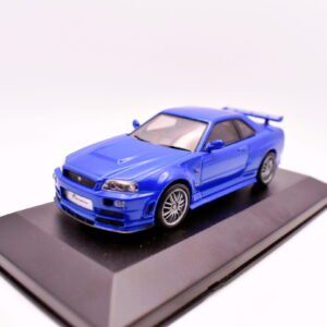 Modellino auto scala 1:43 nissan skyline Fast and Furious diecast modellismo statico