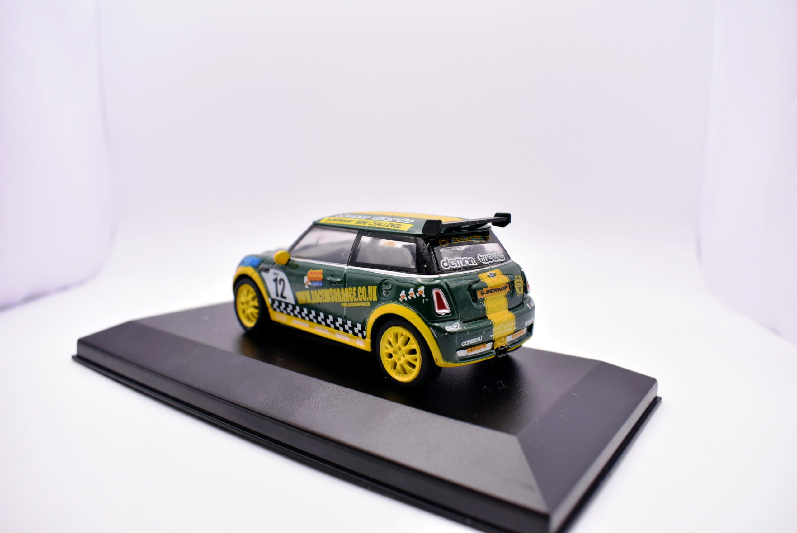 Modellino auto rally scala 1:43 mini cooper S diecast modellismo statico - immagine 3