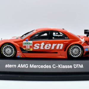 Modellino auto racing scala 1:43 mercedes benz C klasse dtm stern diecast modellismo collezione minichamps