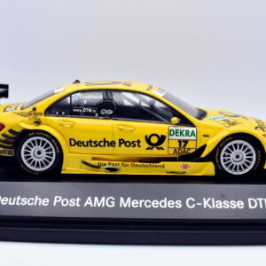 Modellino auto racing scala 1:43 mercedes benz C klasse dtm david coulthard diecast modellismo collezione minichamps